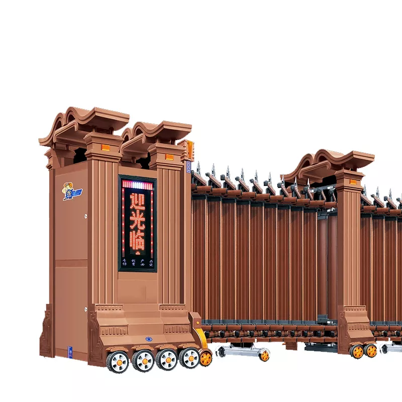 Villa retractable gate