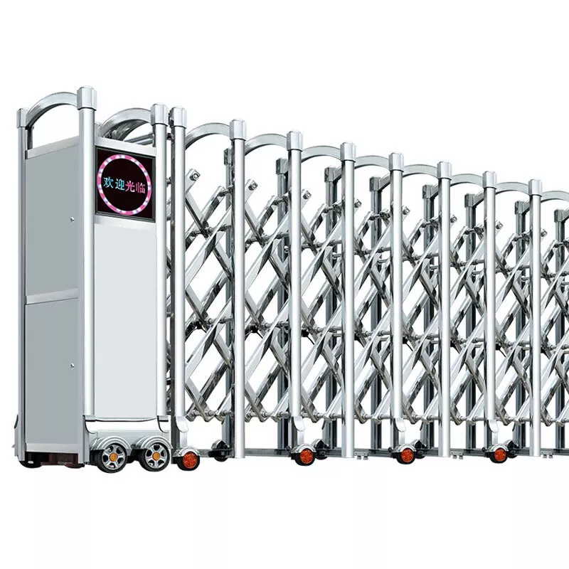 Retractable gates for enterprises and government units