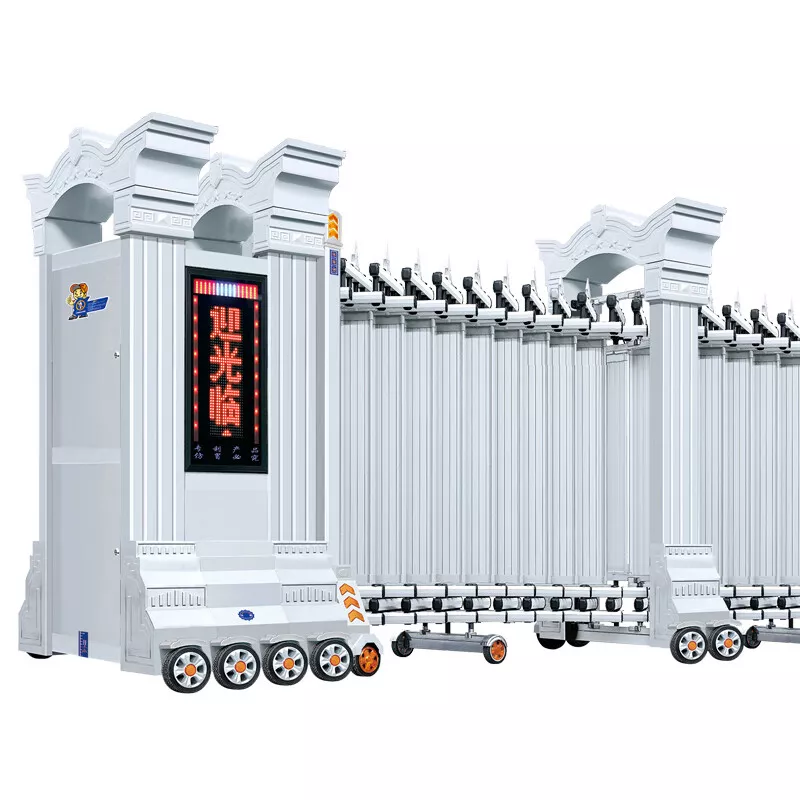 School retractable gate