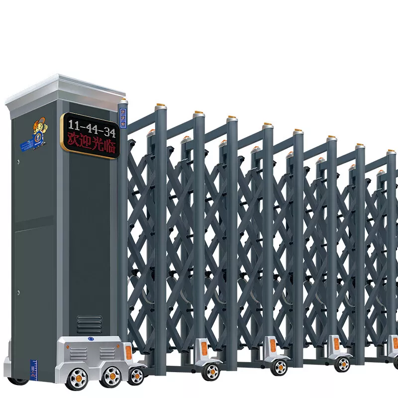 Factory retractable gate