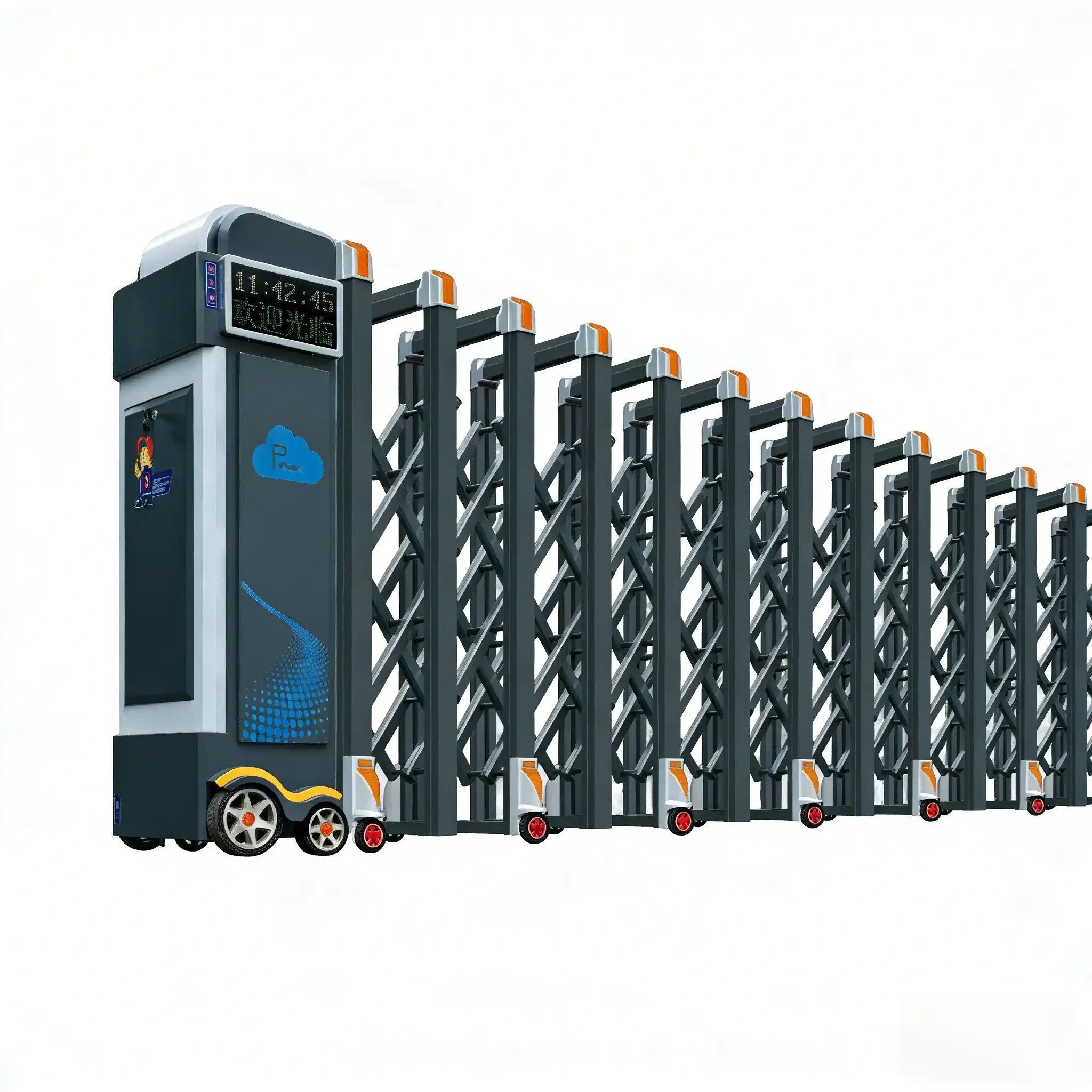 Industrial Aluminum Alloy Retractable Gate