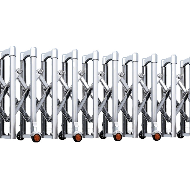 Stainless Steel Expandable Barriers for Traffic Control