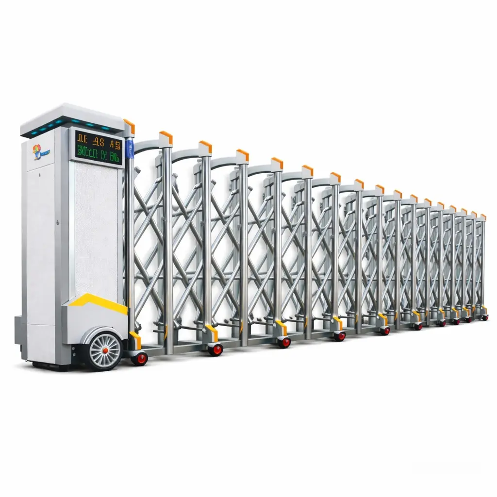 Stainless Steel Electric Retractable Gate for Factory & School