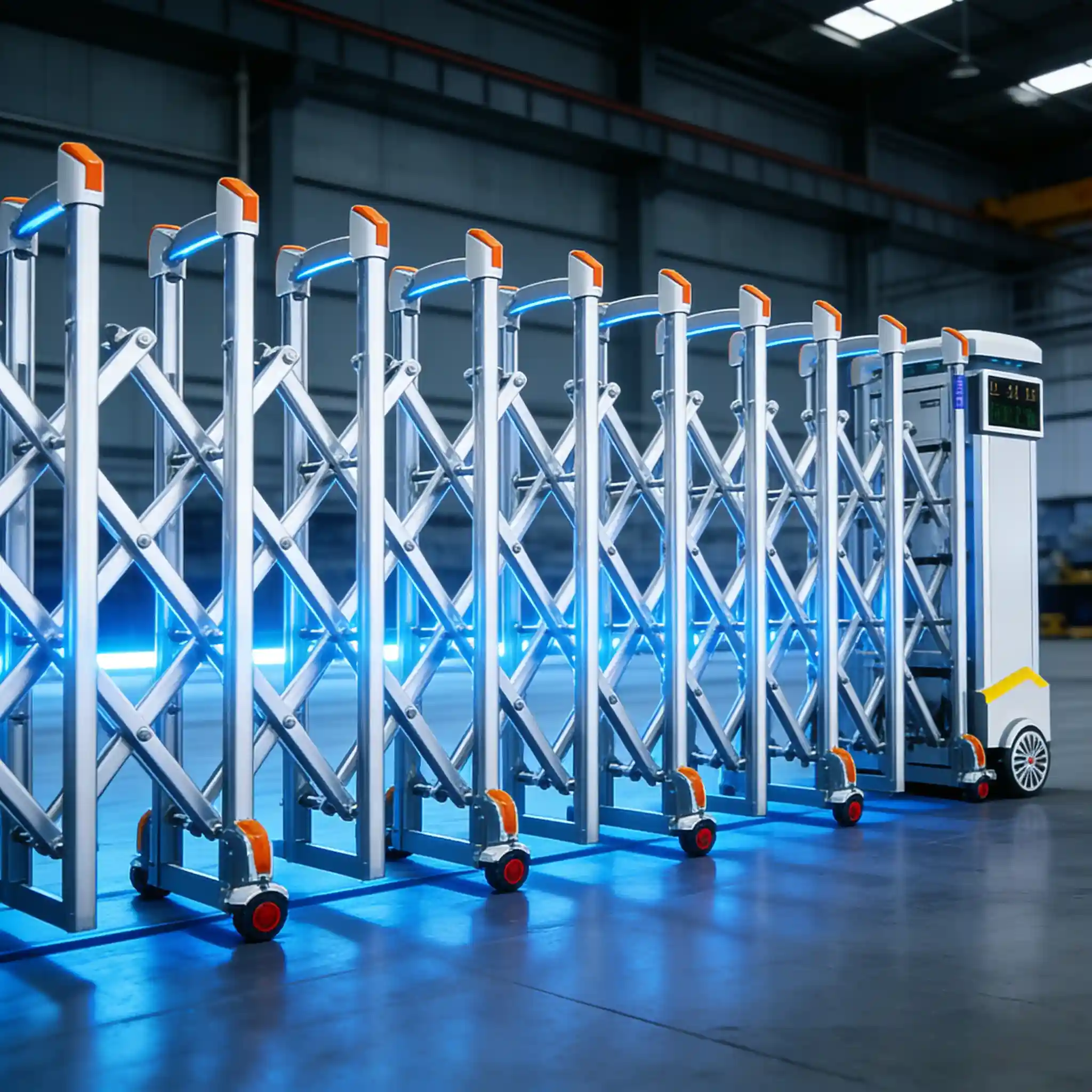 Stainless Steel Electric Retractable Gate for Factory & School