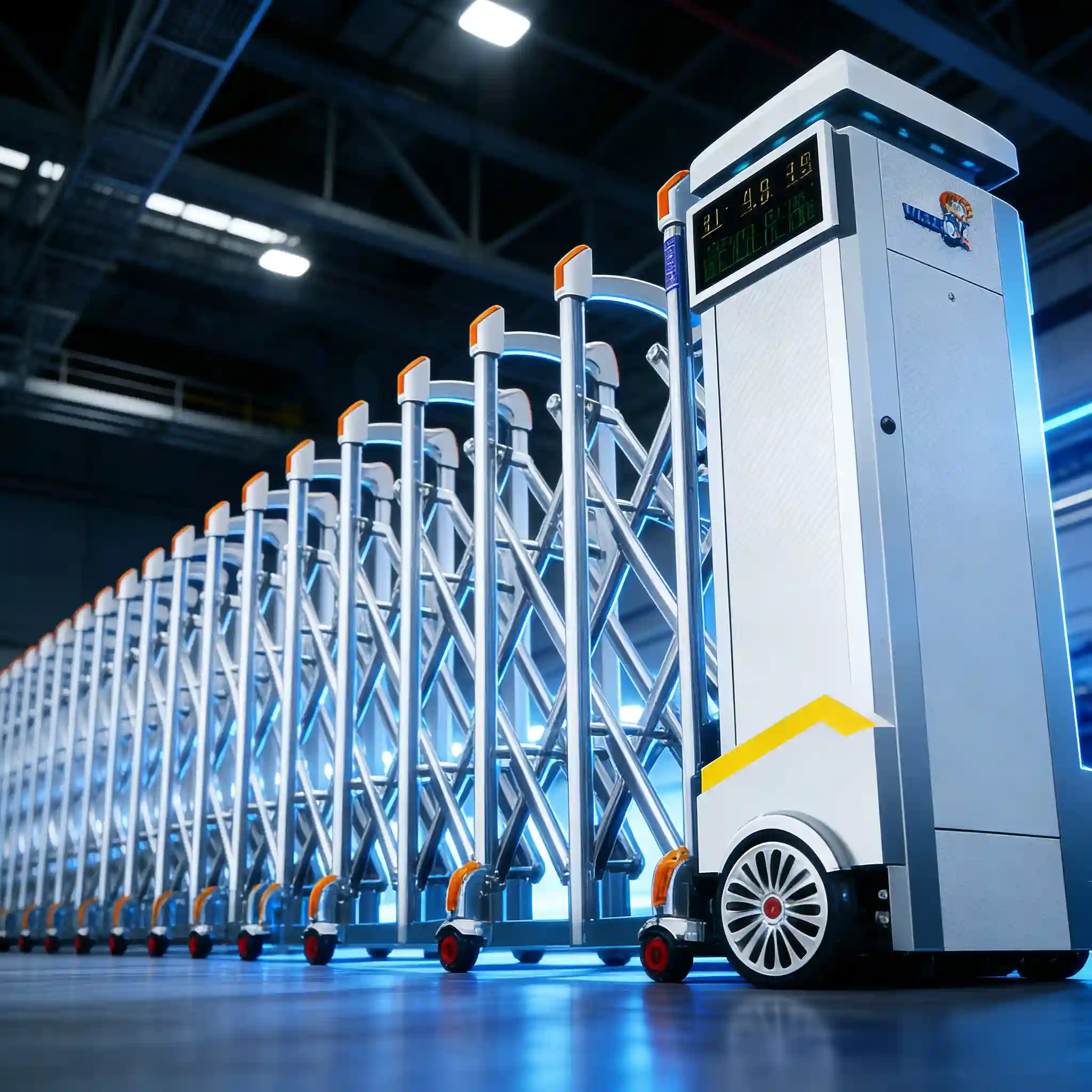 Stainless Steel Electric Retractable Gate for Factory & School