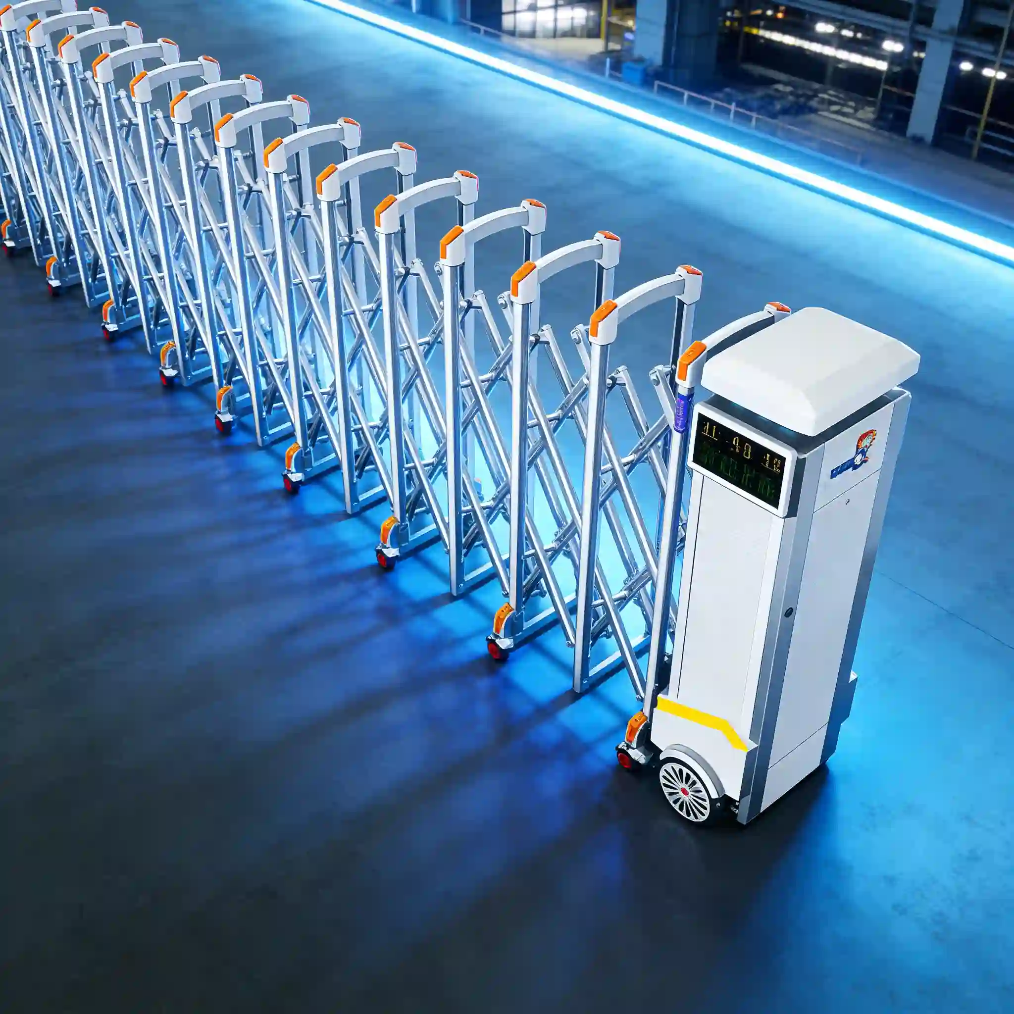 Stainless Steel Electric Retractable Gate for Factory & School