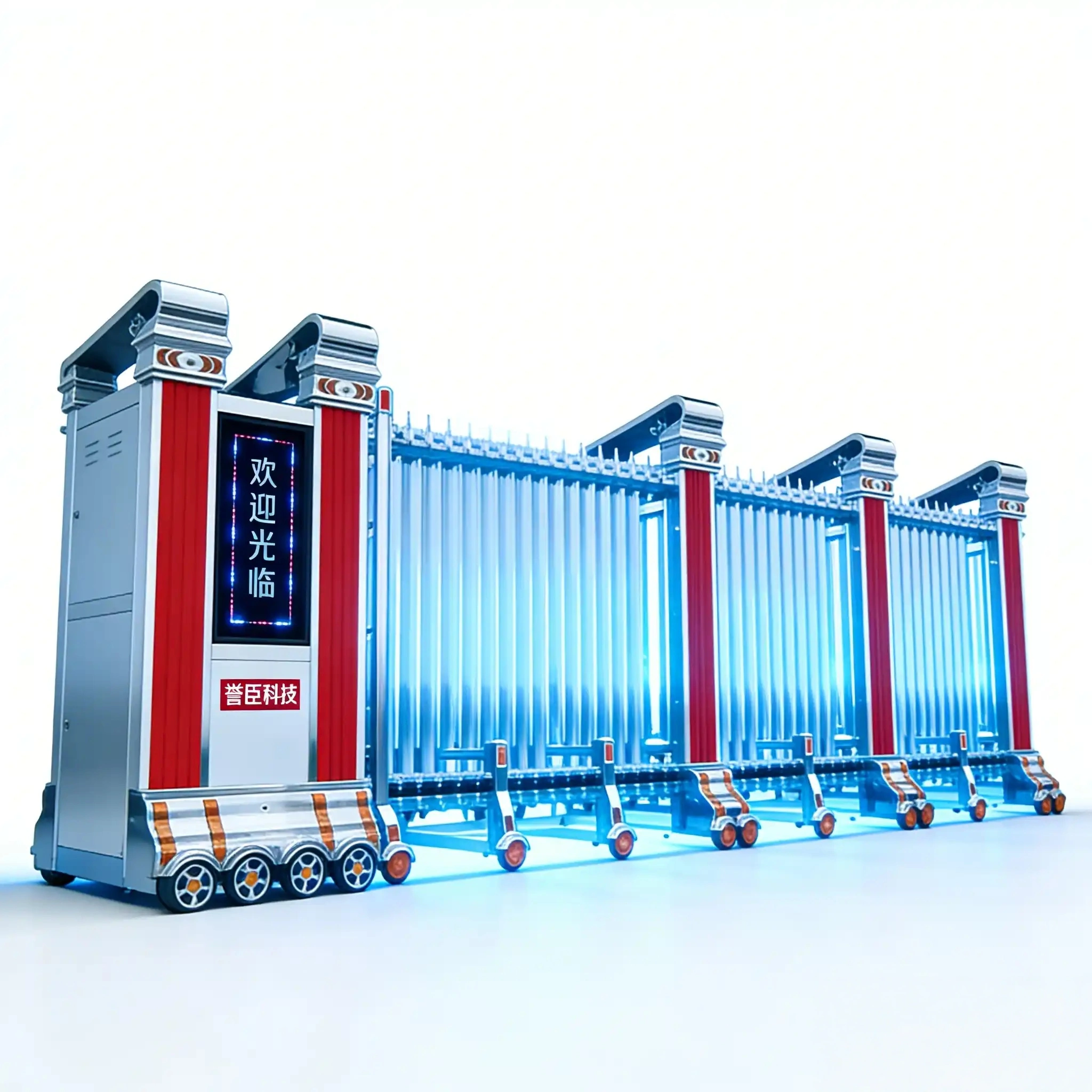 Heavy-Duty Automatic Retractable Gate for Schools & Commercial Properties