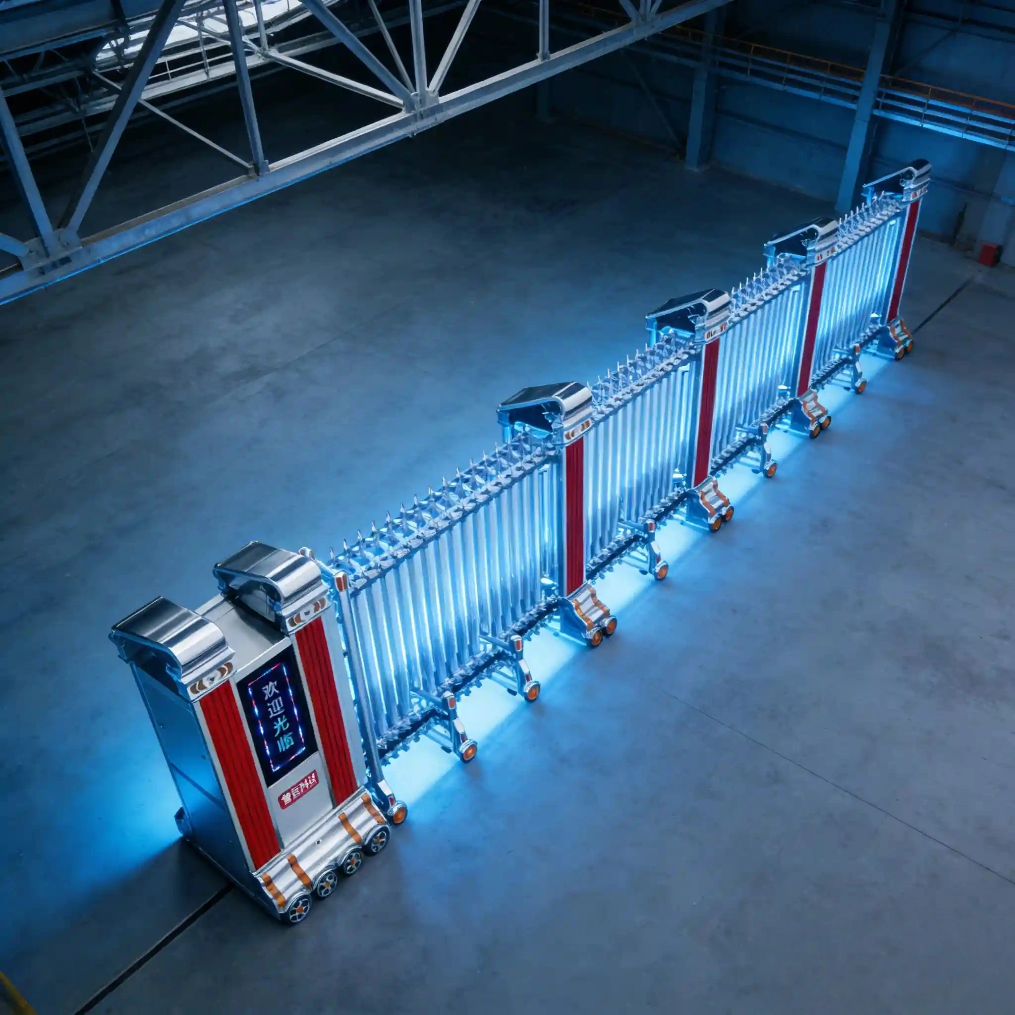 Heavy-Duty Automatic Retractable Gate for Schools & Commercial Properties