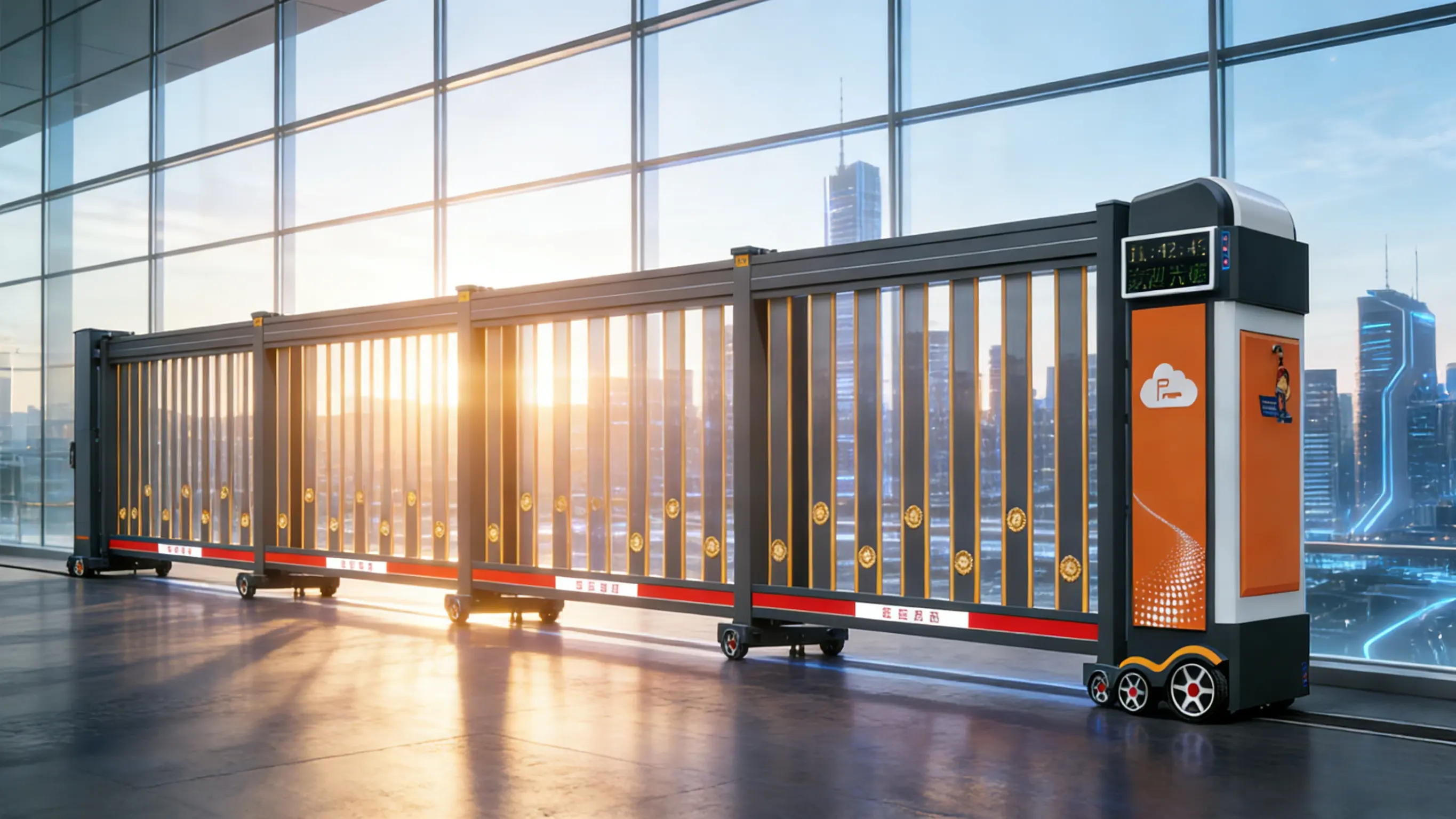 Industrial Automatic Telescopic Sliding Gate