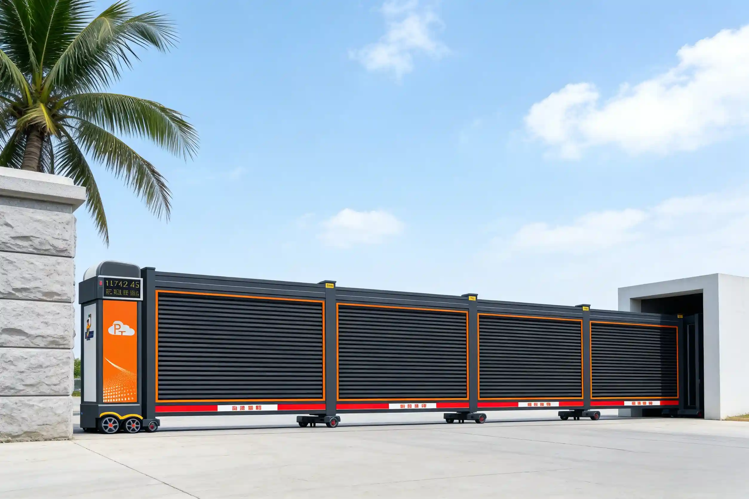 automatic sliding gate system