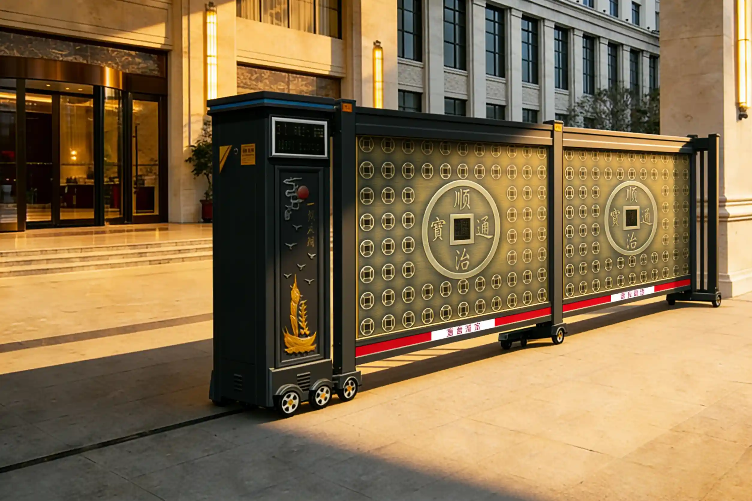 industrial automatic sliding gate