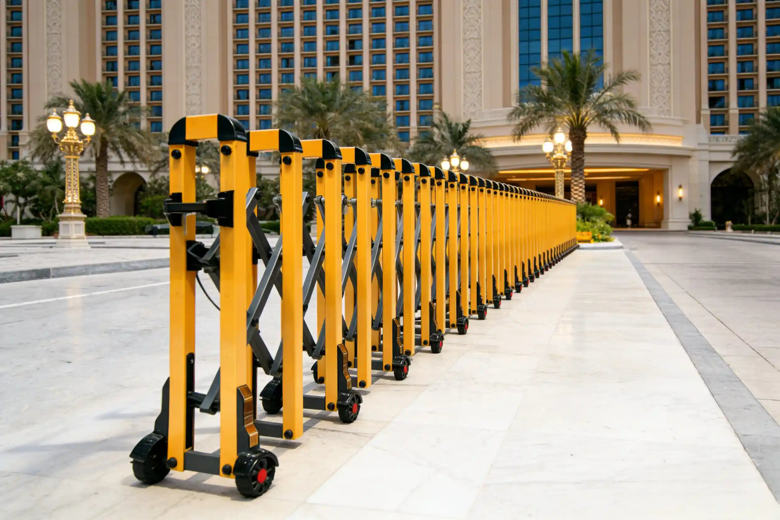 Manual Expandable Crowd Control Barrier for Commercial & Public Spaces