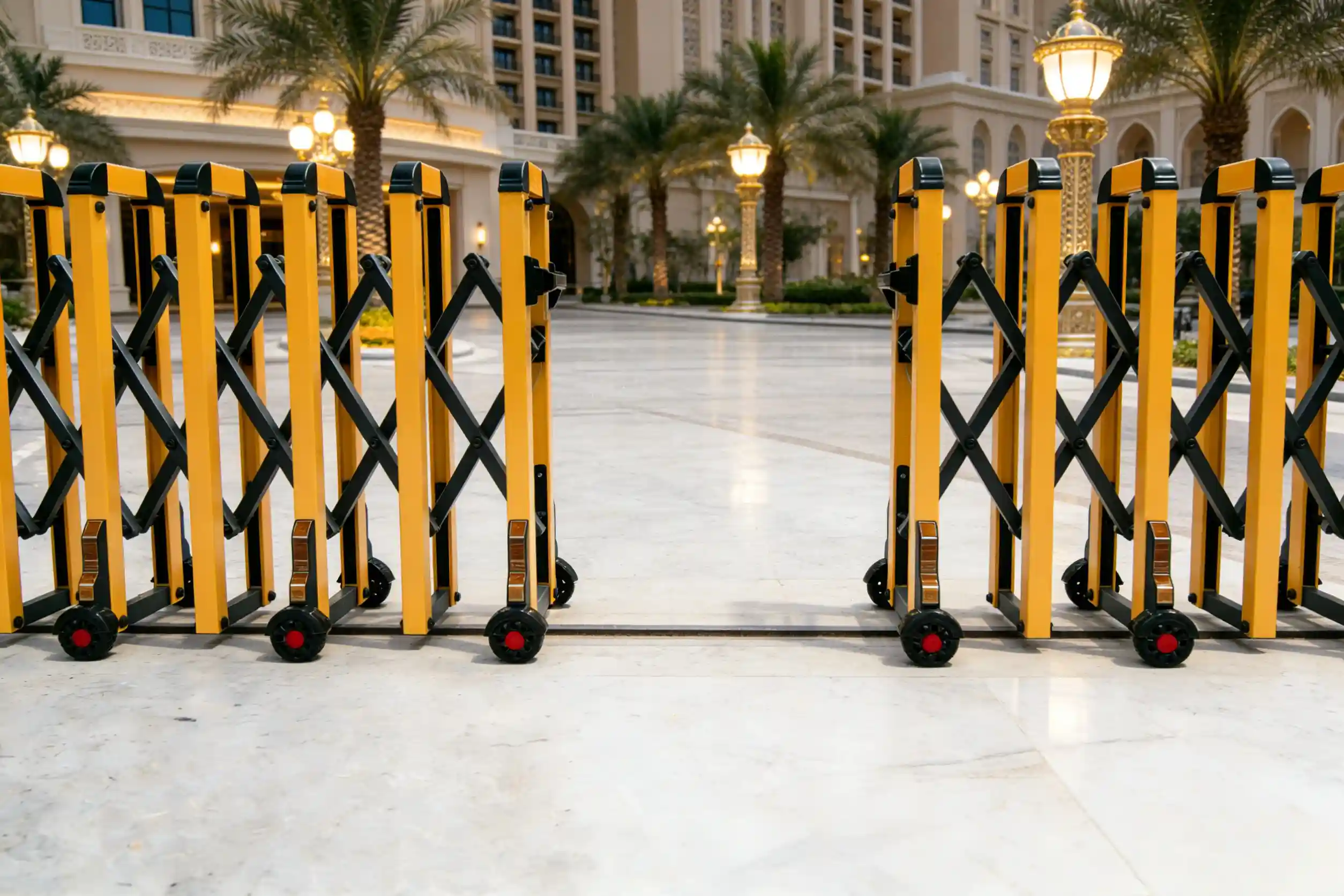 Manual Expandable Crowd Control Barrier for Commercial & Public Spaces