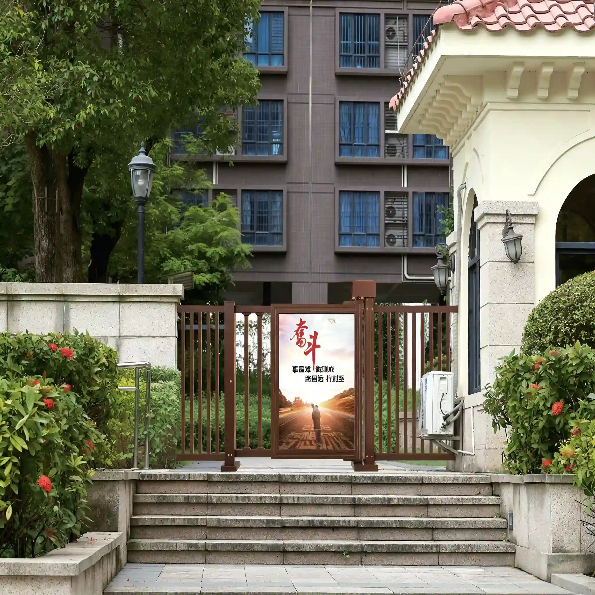 Efficient and Secure Automatic Pedestrian Access Gate | Ideal for Commercial & Industrial Use