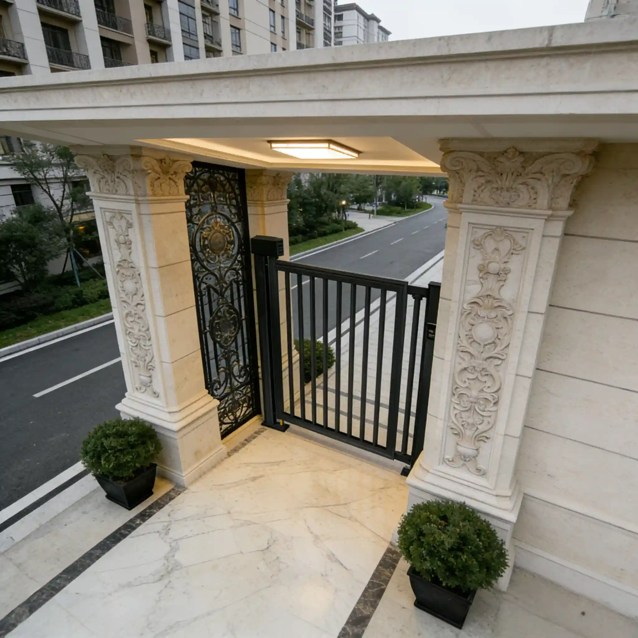 Efficient and Secure Automatic Pedestrian Access Gate | Ideal for Commercial & Industrial Use