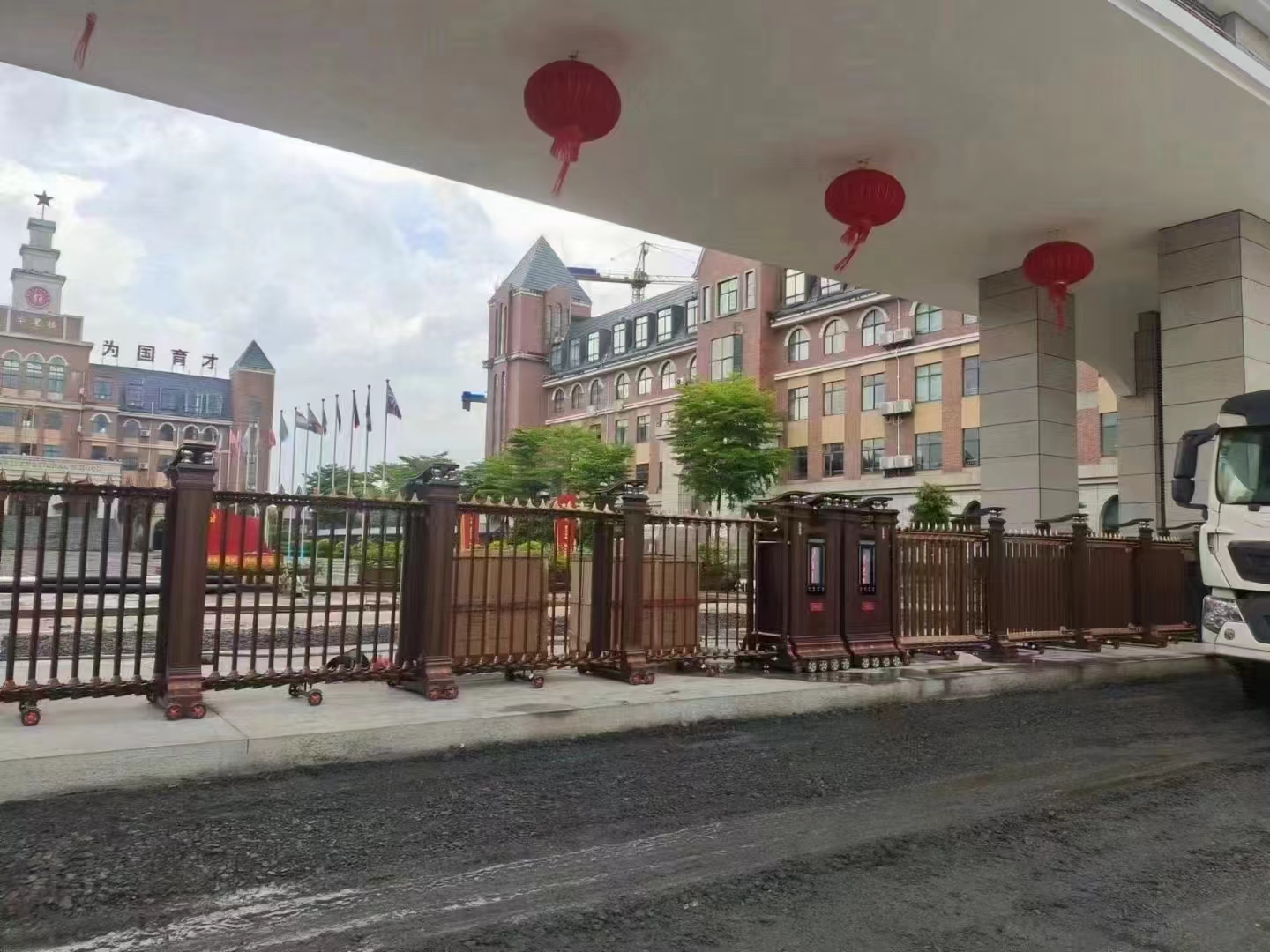 Elite Industrial Sliding & Retractable Gates | Luxury Commercial Entrance Security Systems